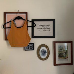 Girlfriend Collective Topanga Bra Honey Medium